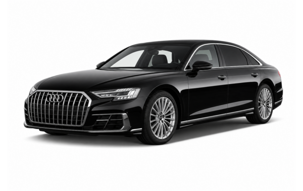 Audi A8 2022 black chauffeur