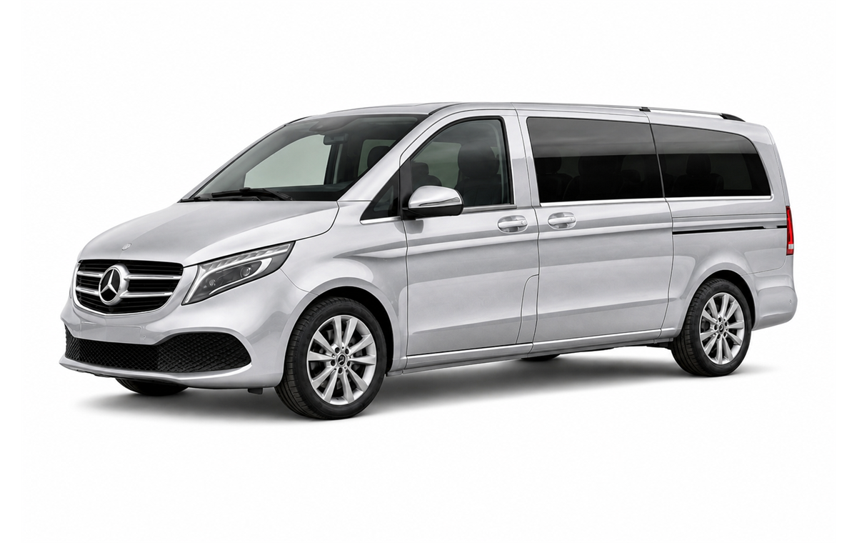 Mercedes V-Class 2026 silver chauffeur